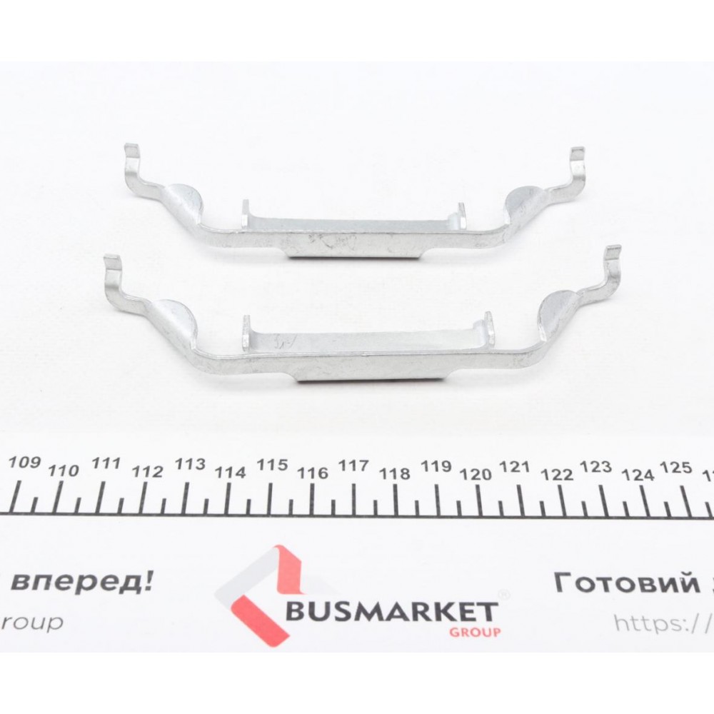 Планка супорта (переднього) прижимна (к-кт) BMW X5 (E53) 00- (Ate)