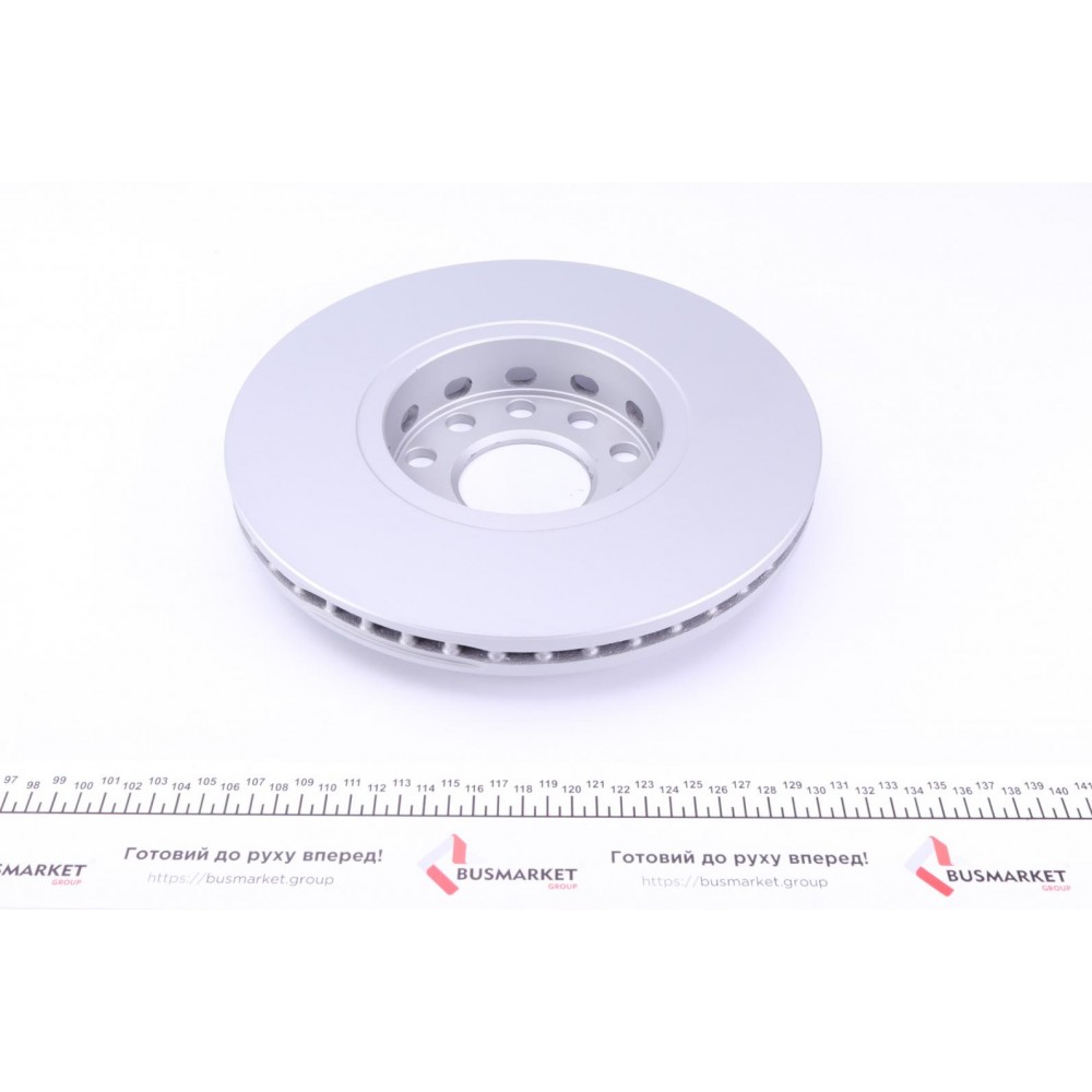 Диск гальмівний (передній) Audi A4/A6/VW Passat 95-08/Skoda Superb 02-08 (287.7x24.9)(з покр.)(вент.)
