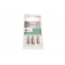 Набір бит Bosch Standard PH1//PH2/PH3 25mm (3 шт.)