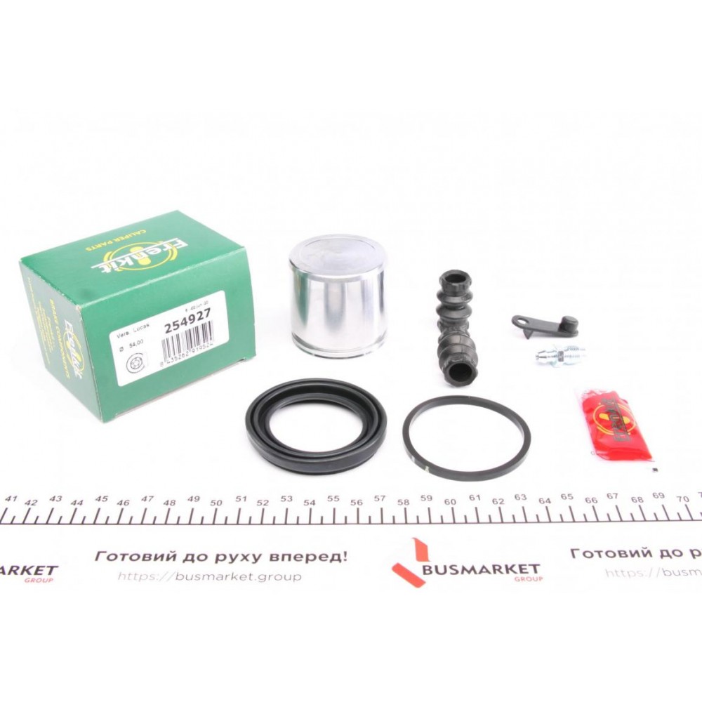 Ремкомплект супорта (переднього) BMW 1 (E81/E87) 03-12 (d=54mm) (+поршень) (Lucas)