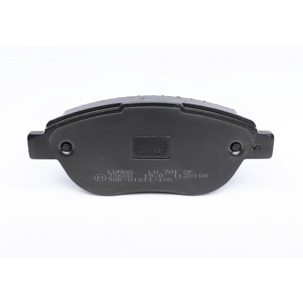 Колодки гальмівні (передні) Citroen C4 04-/Peugeot 207/307 02- (Bosch) Q+