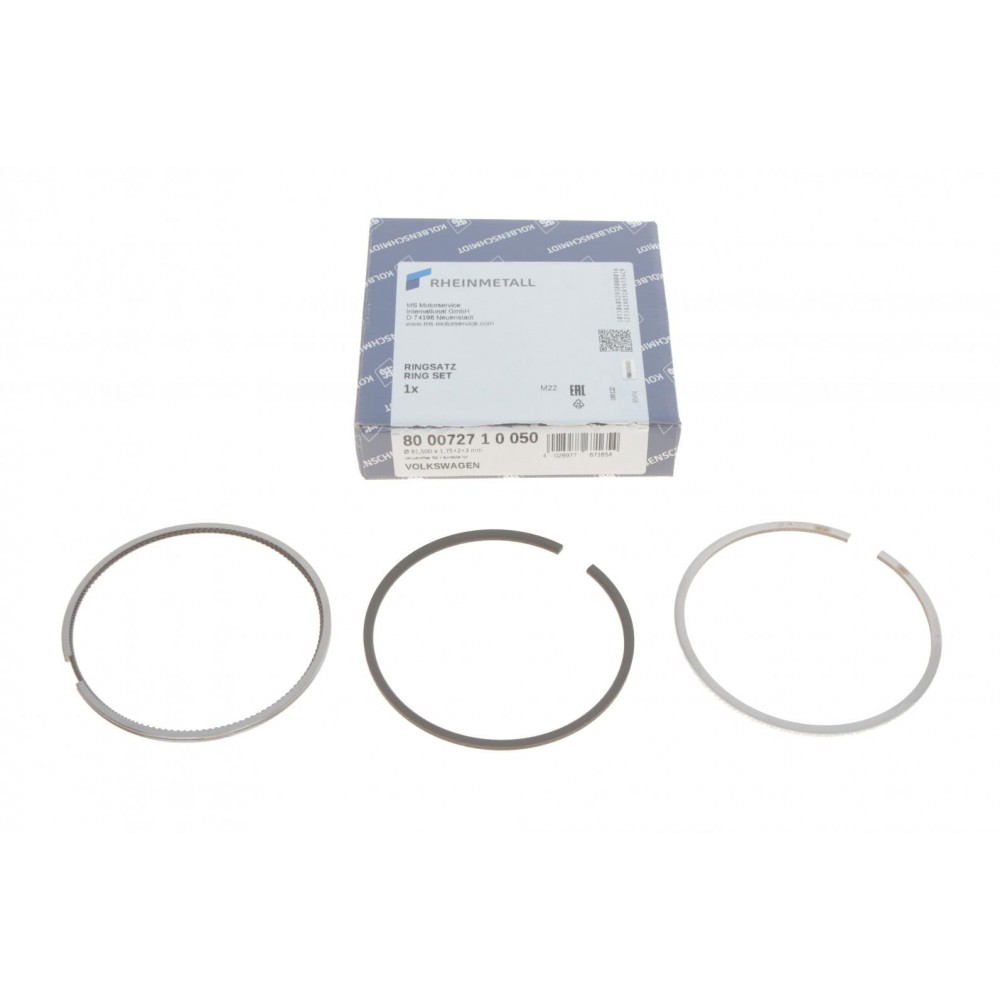 Кільця поршневі VW Caddy III/IV/Crafter/T5/T6 2.0 TDI 10- (81.5mm/+0.50)