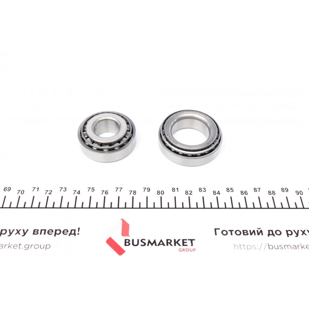 Підшипник маточини (задньої) VW Caddy II 92-04 (29x50x14.73/19x45x17) (к-кт)