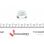 Диск гальмівний (задній) Renault Megane 96-/Clio 05- (240х8)(+ABS)(з підшип.)(з покр.)(+ESP)(повний)