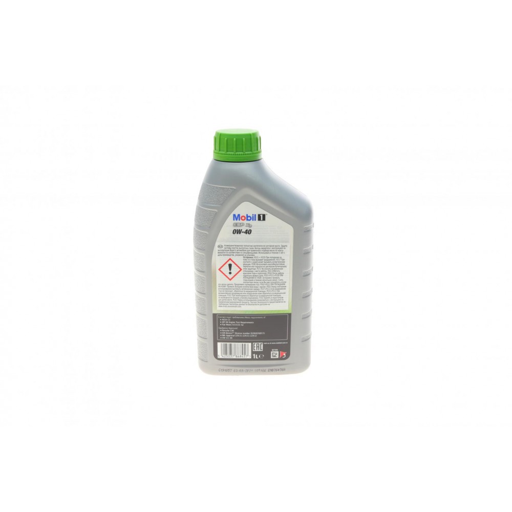 Олива 0W40 Mobil ESP X3 (1л) (MB229.31/229.51/Fiat 9.55535-S2)