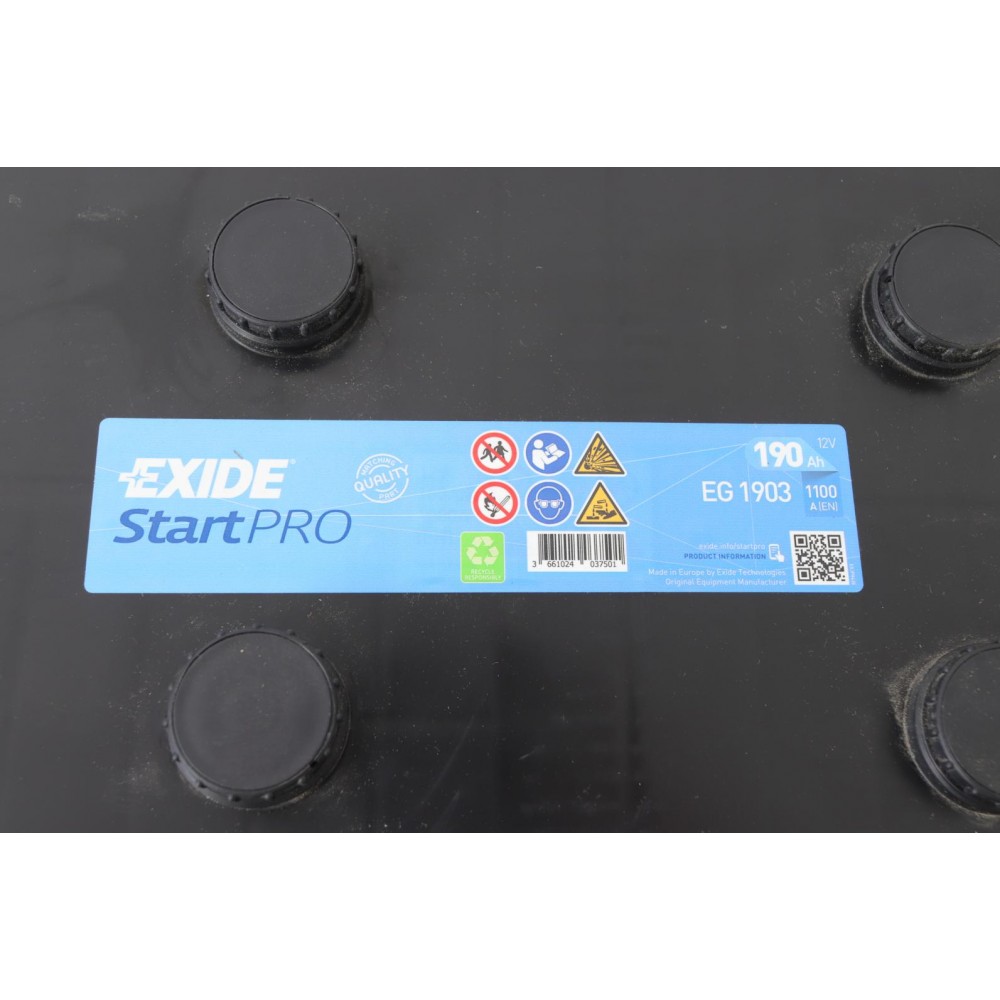 Акумуляторна батарея 190Ah/1100A (513x223x223/+L/B00) StartPro