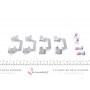 Колодки гальмівні (передні) Peugeot 407 1.6HDI/1.8/2.0/2.0HDI 04- (Lucas) Q+ (з датчиком)