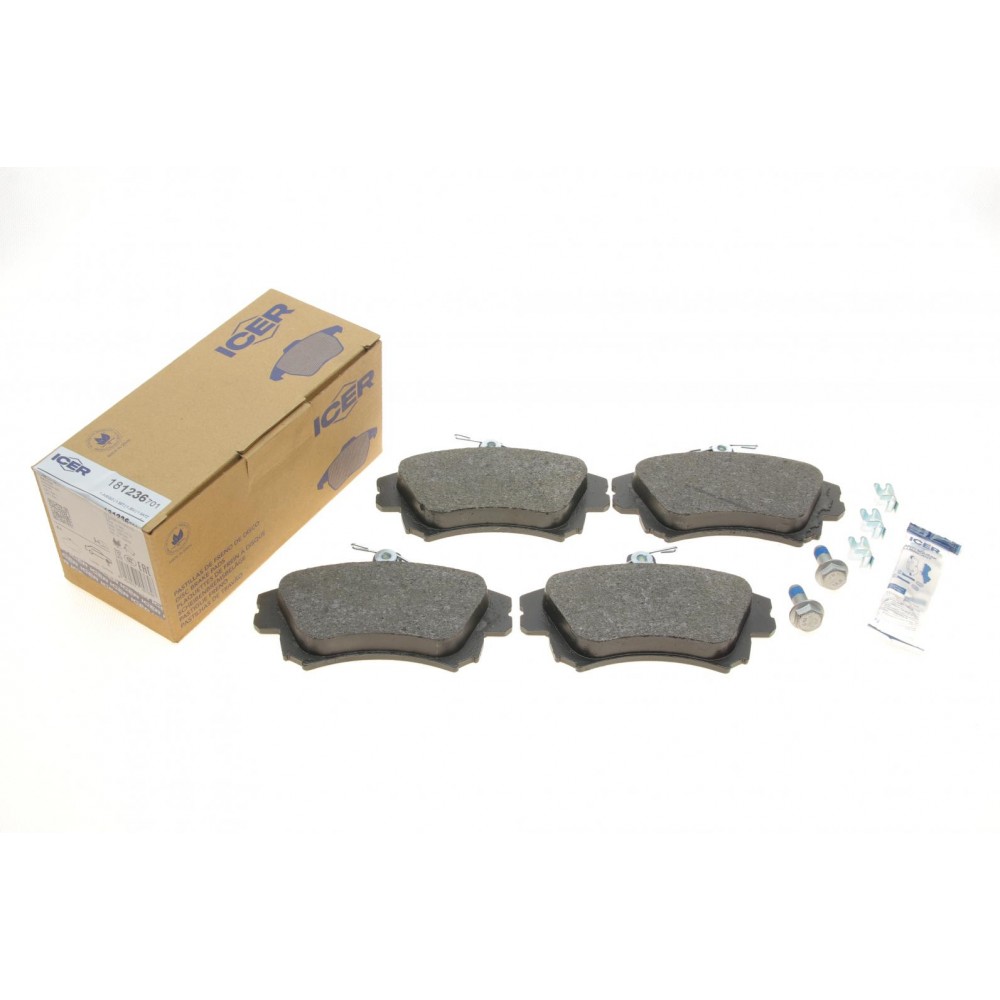 Колодки гальмівні (передні) Mitsubishi Carisma 95-06/Volvo S40 I/V40 95-04