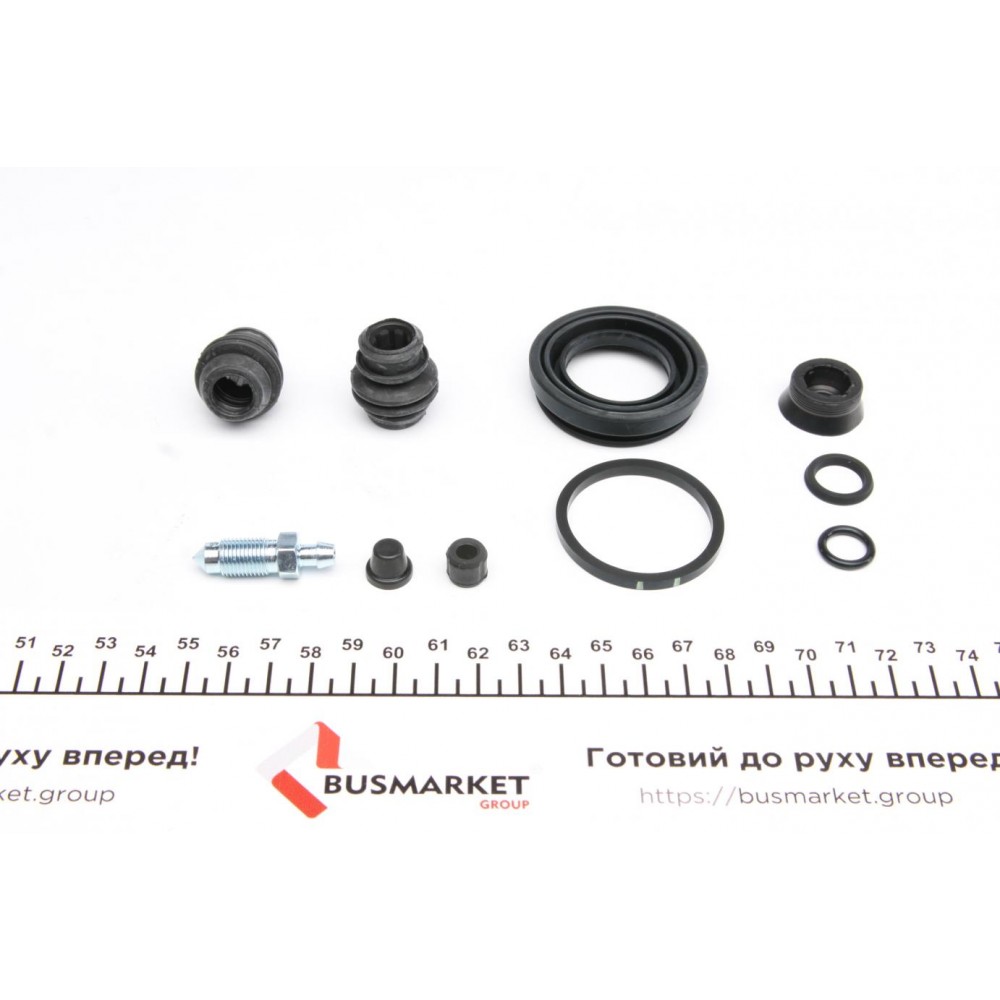 Ремкомплект супорта (заднього) Toyota Auris/Yaris 05- (d=38mm) (+поршень з механізмом) (Tokico)