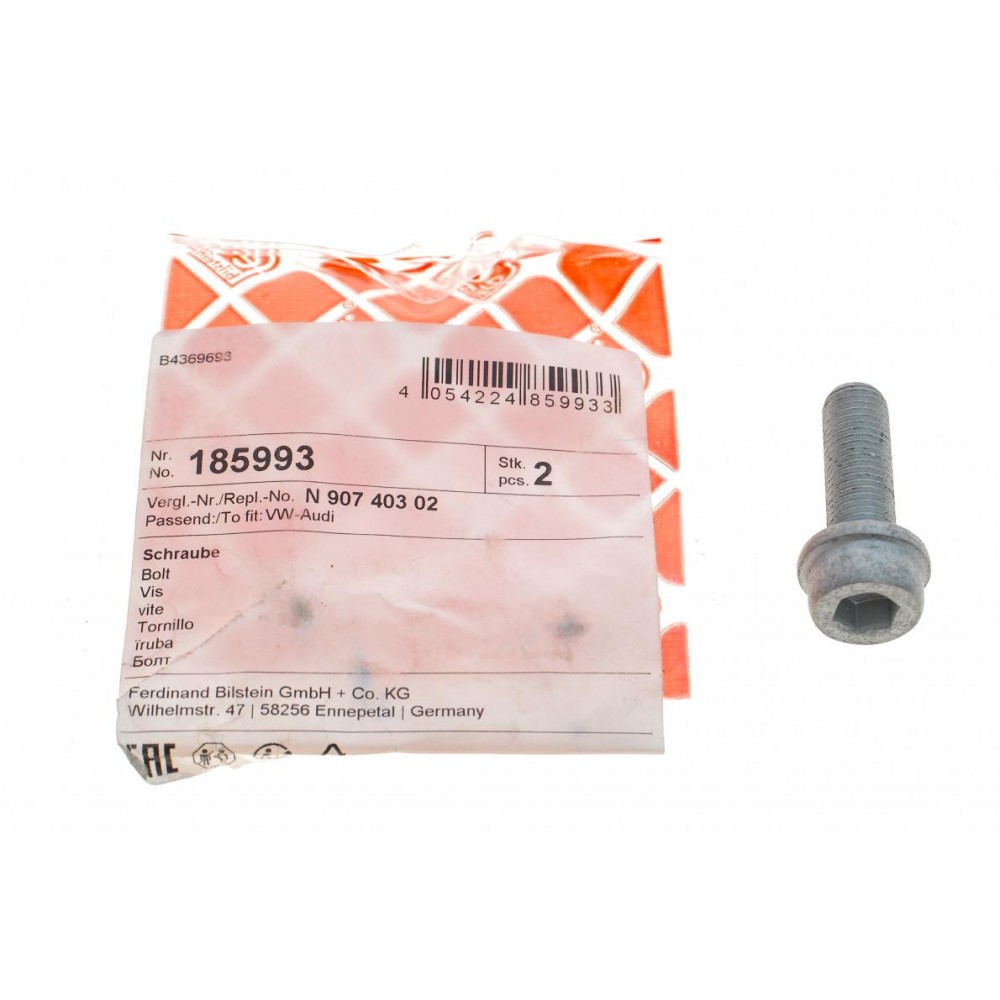 Болт кріплення скоби супорта (заднього) VW Golf IV 98-06 (M10x1.25x30)
