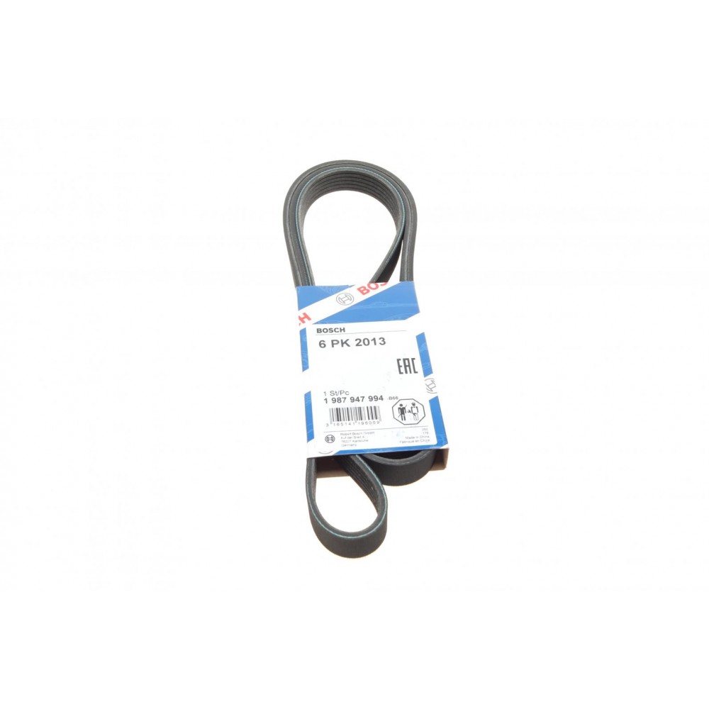 Ремінь генератора Mazda 3 1.3/1.6 03-09 (6PK2013)