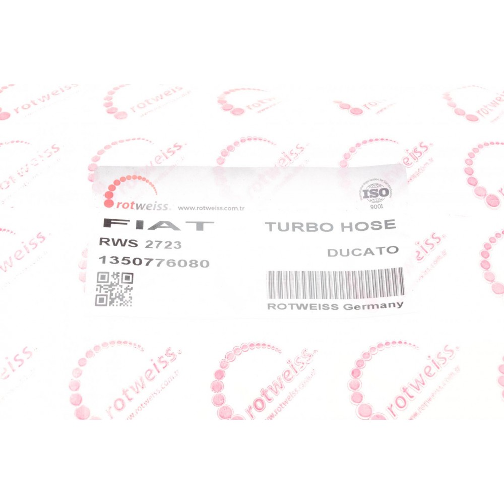 Патрубок інтеркулера (R) Fiat Ducato 2.3JTD 06-