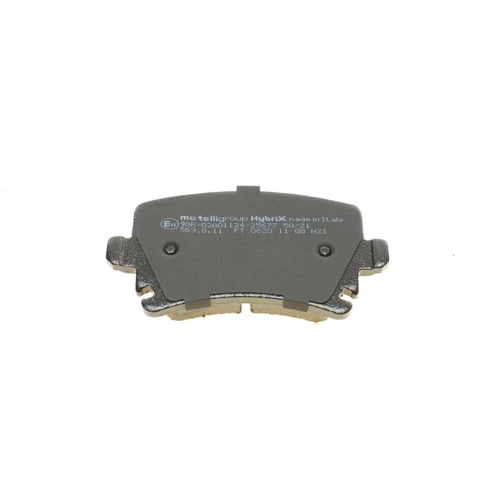 Колодки гальмівні (задні) Audi A3/A4/A6/TT/Skoda Octavia/SuperB/VW Caddy/Golf/Passat B6/Touran 03-