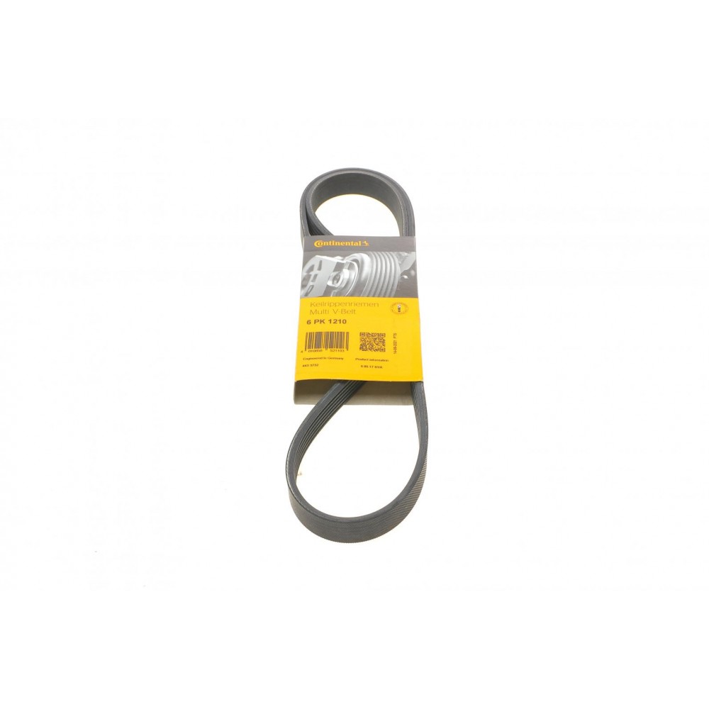 Ремінь генератора Renault Kangoo 1.9dTi/dCi 00-/Peugeot 107 1.0 05-14/Toyota Aygo/Yaris 1.0/1.8 05-
