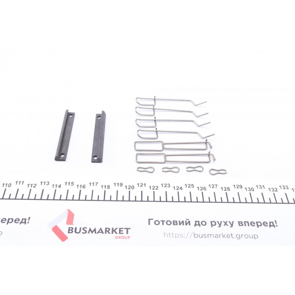 Планка супорта (переднього) прижимна (к-кт) Renault Twingo 93- (Bendix)