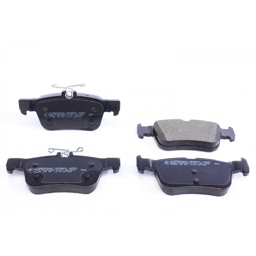 Колодки гальмівні (задні) Ford Mondeo/Galaxy/S-Max/Kuga 1.5-2.0 D 12- (Ate)