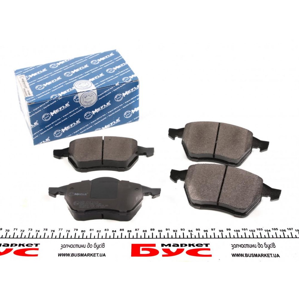 Колодки гальмівні (передні) Audi A3/VW Golf IV -03 (без датчика)