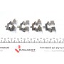 Планка супорта (заднього) прижимна (к-кт) Nissan Qashqai 07- (Akeb)