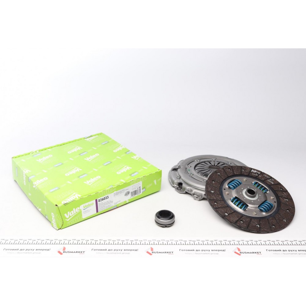 Комплект зчеплення Fiat Scudo/Ducato 2.0 JTD (d=230mm) z=18 (+вижимний) (ето замінено 826634)