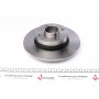 Диск гальмівний (задній) Renault Megane 96-/Clio 05- (240х8)(+ABS)(з підшип.)(з покр.)(+ESP)(повний)