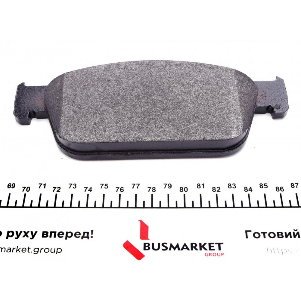 Колодки гальмівні (передні) VW T5 03-/T6 15- (з датчиком)