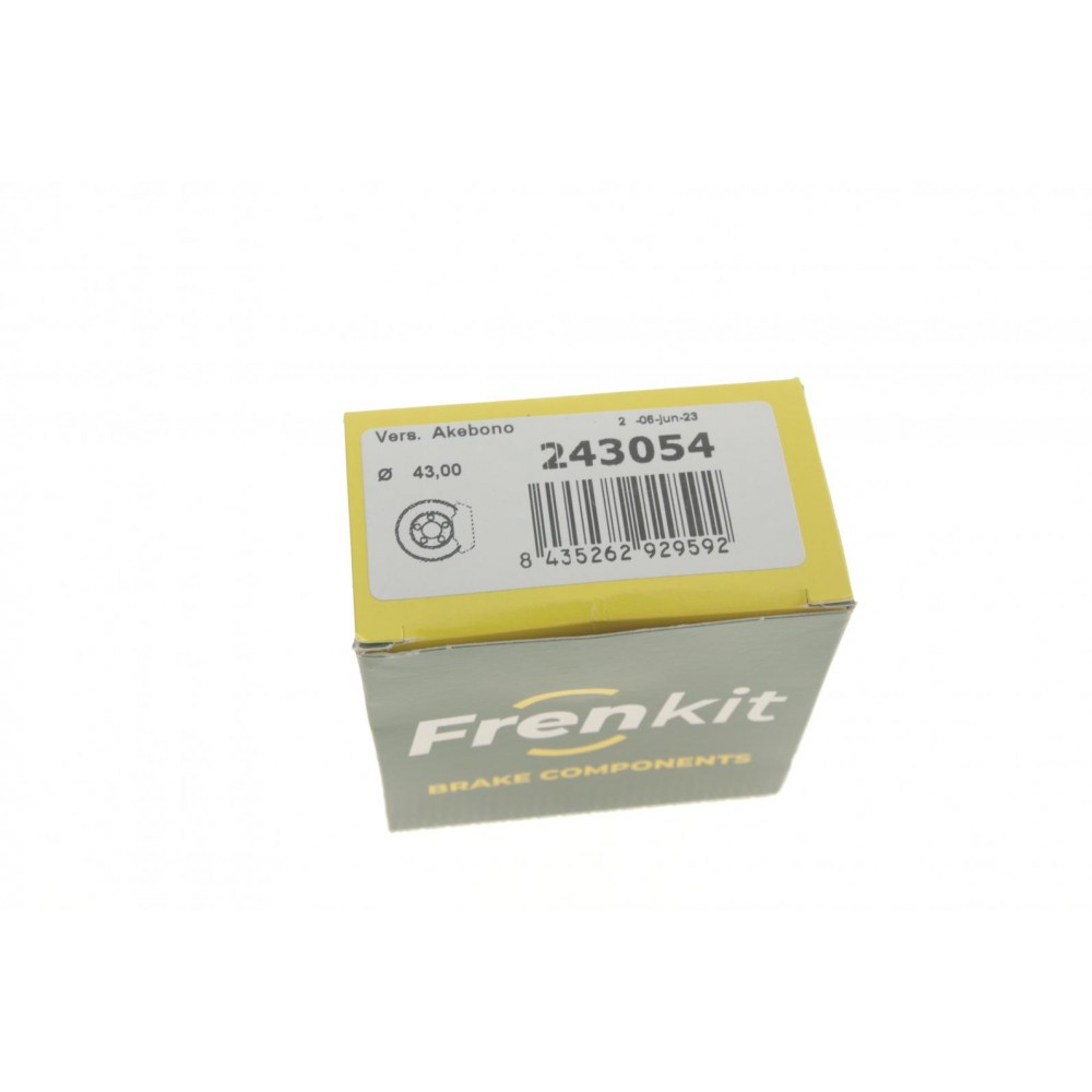 Ремкомплект супорта (заднього) Nissan Murano II/Pathfinder/Qashqai 07- (d=43mm) (Akebono)