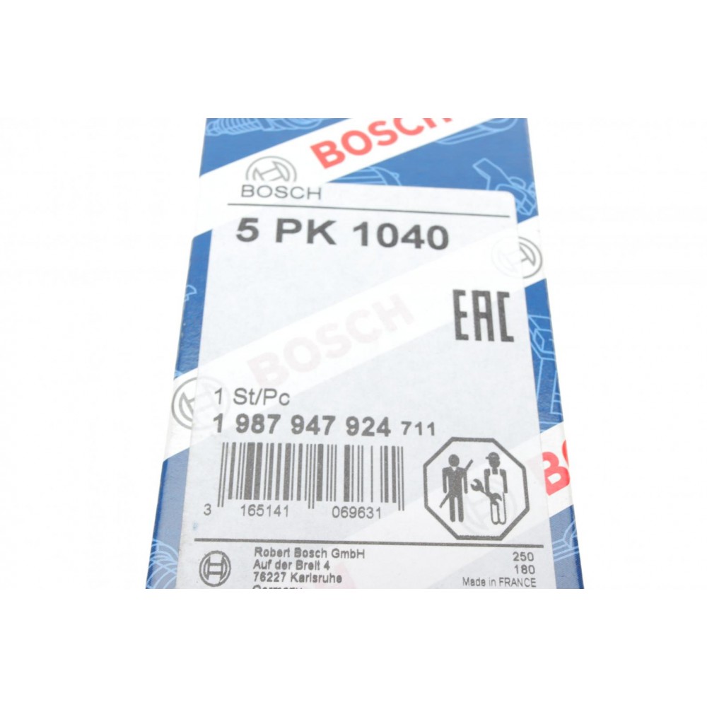 Ремінь генератора Fiat Ducato 1.9D/TD 94-02 (5PK1040)