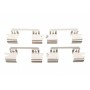 Планка супорта (переднього) прижимна (к-кт) MB E-class (W211) 02-09 (Bosch)