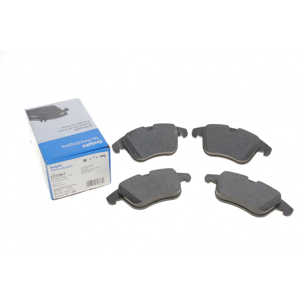 Колодки гальмівні (передні) Ford Mondeo/Galaxy/S-Max/Volvo XC70/V70/S80 07-16/V60/S60/Land Rover 11