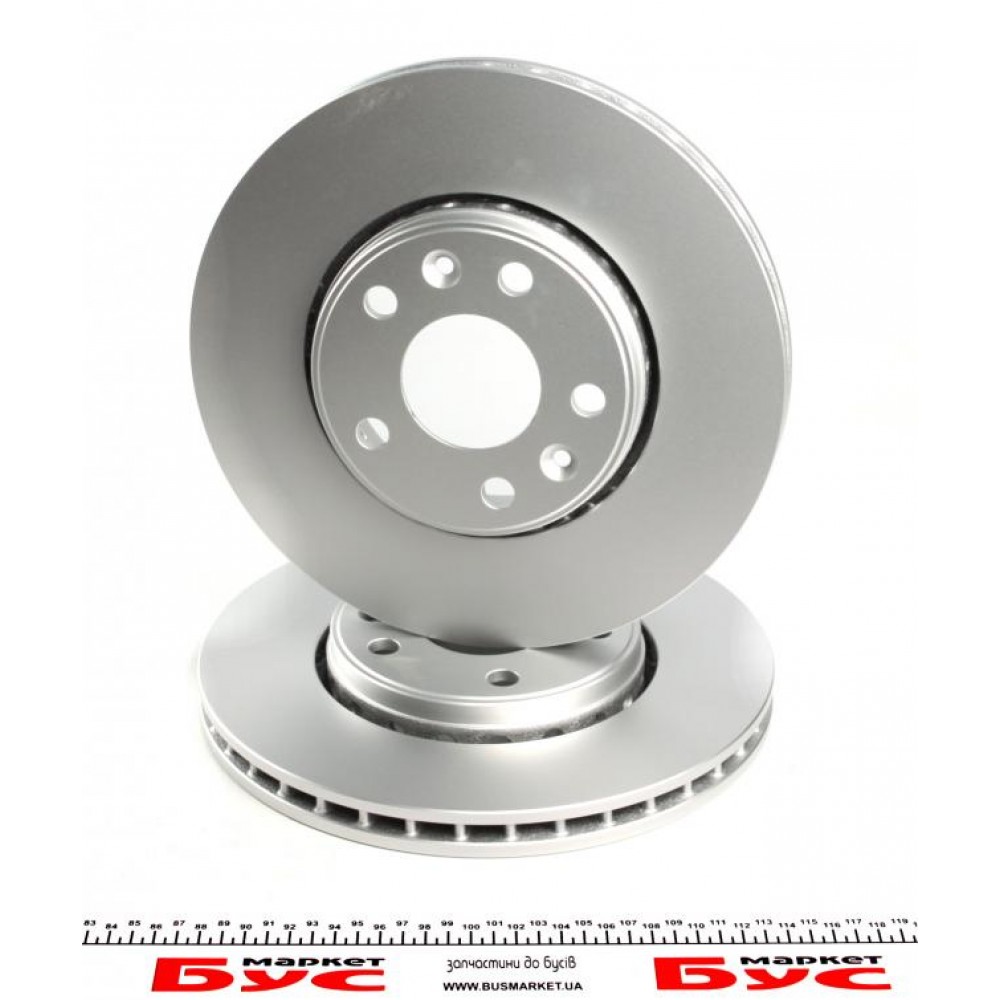 Диск гальмівний (передній) Renault Megane III/Scenic III/Laguna III 07- (296x26) PRO