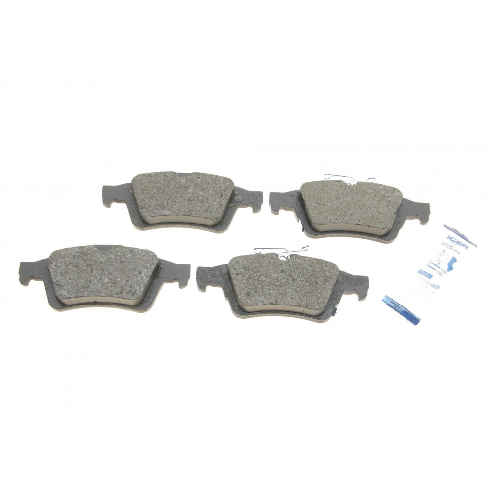 Колодки гальмівні (задні) Ford C-Max/Focus/Kuga/Transit Connect 10-/Citroen C4 09-/Volvo 04-