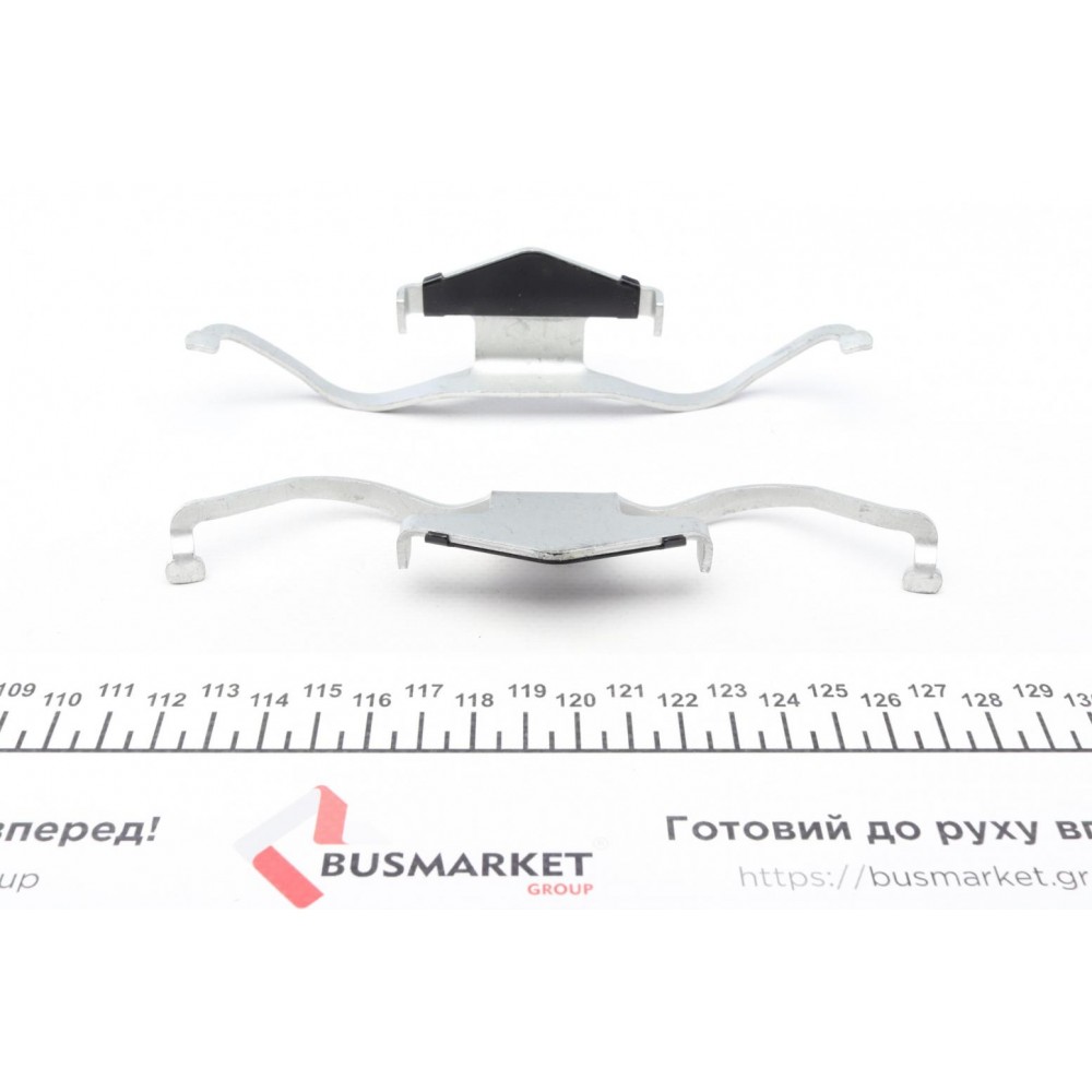 Планка супорта (переднього) прижимна (к-кт) Opel Vectra 02- (Ate)