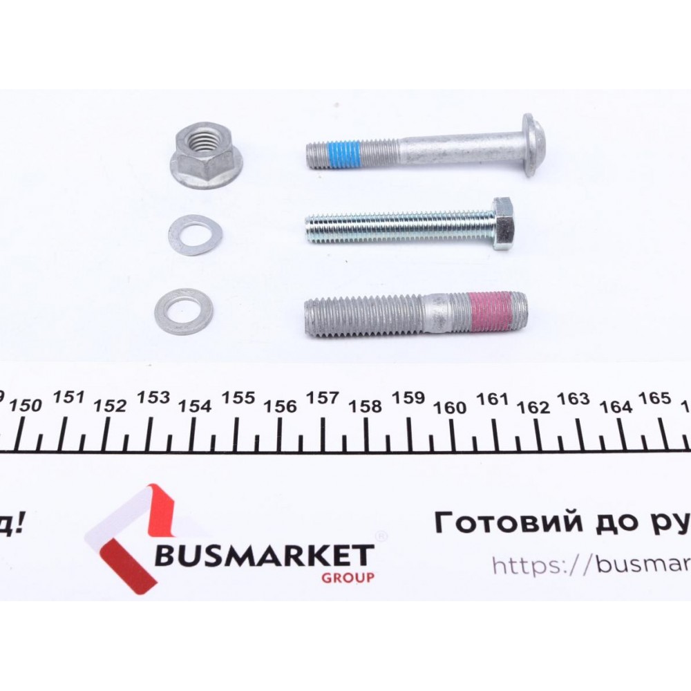 Комплект ГРМ + помпа VW LT/VW T4 2.5TDI 96-06 (122x21 / 81x26.5) (PA758) (3 ролика+2 ременя)