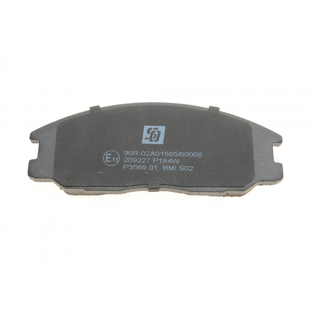 Колодки гальмівні (передні) Hyundai Santa Fe/Trajet 00-12/Ssangyong Actyon/Kyron 05-/Rexton 02-