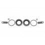 Ремкомплект супорта (заднього) Subaru Impreza 01-10 (d=36mm) (Brembo)