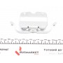 Планка супорта (переднього) прижимна (к-кт) BMW X5 (E70)/X6 (E71/E72/F16/F86) 06- (Ate)