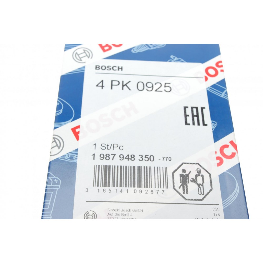 Ремінь генератора Renault Kangoo/Nissan Kubistar 1.2 16V 97- (4PK925)