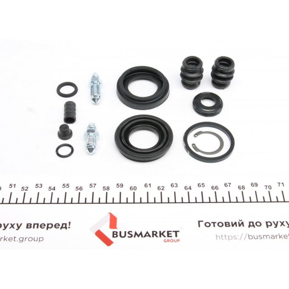 Ремкомплект супорта (заднього) Mazda 6 02-08 (d=34mm) (+поршень з механізмом) (Mando)