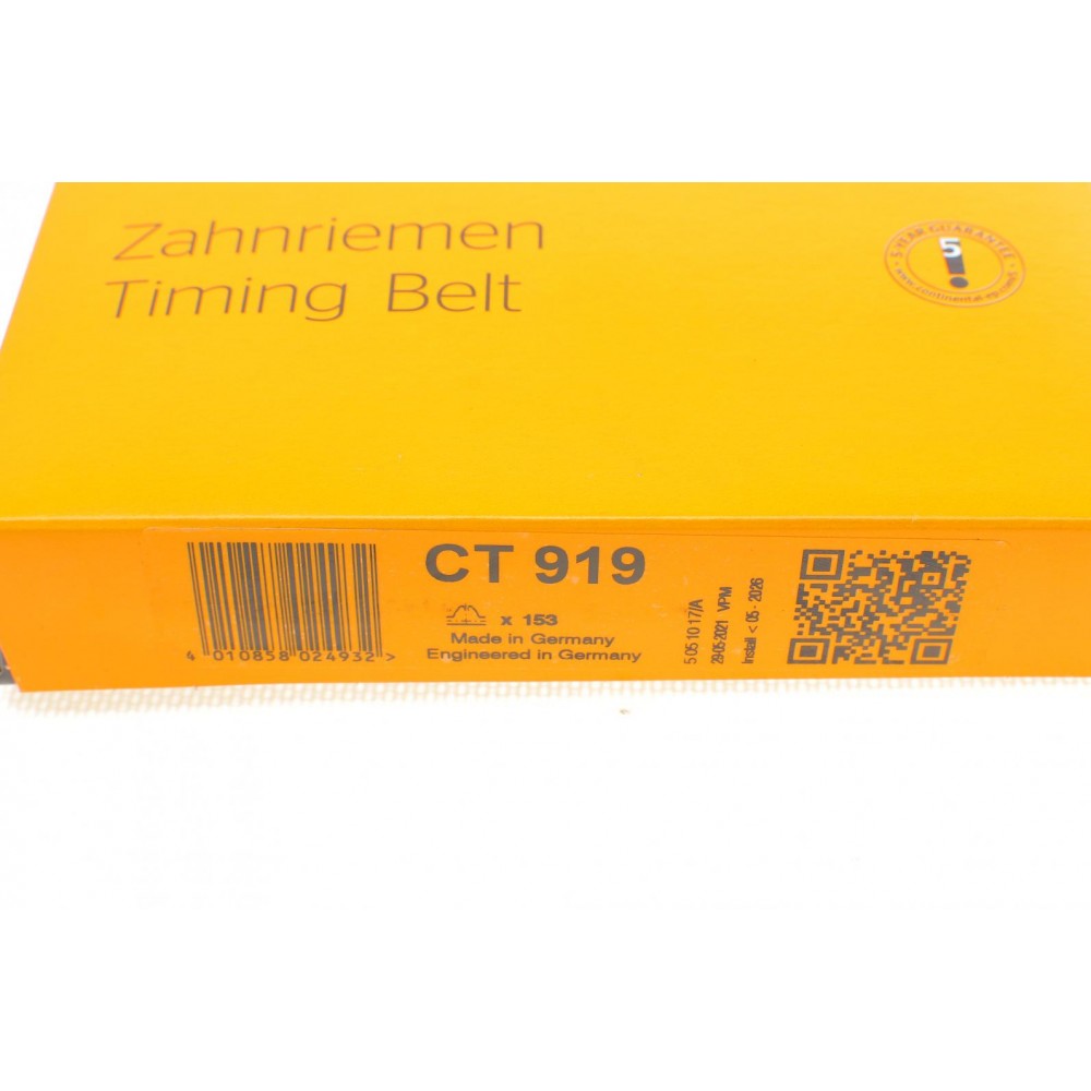 Ремінь ГРМ Audi A4/A6 94-05/VW Passat 1.8/1.8T 97-00 (153x25)