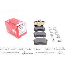 Колодки гальмівні (задні) VW Passat 01-04/Peugeot 308 07-/Citroen C4 04-11 (Lucas) (з аксесуарами)