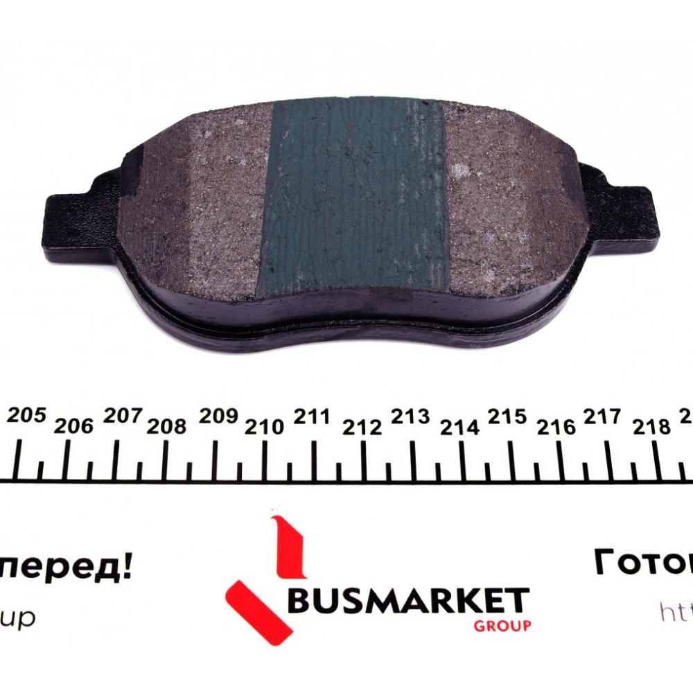 Колодки гальмівні (передні) Citroen Berlingo 00-11/C4 1.6 THP/VTi 04-/Peugeot 207/307 02- (Bosch)