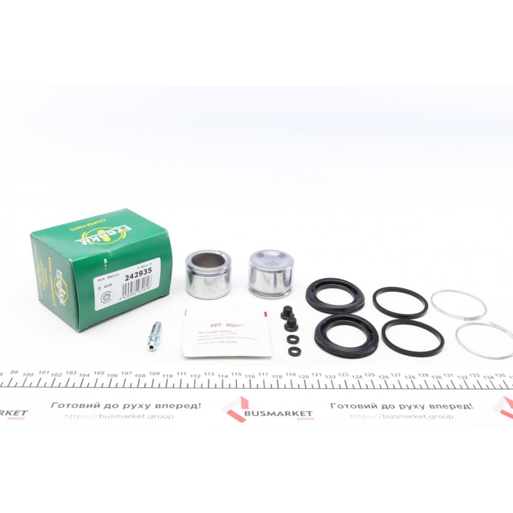 Ремкомплект супорта (заднього) MB E-class (W210) 95-03 (d=42mm) (+2 поршня) (Ate)