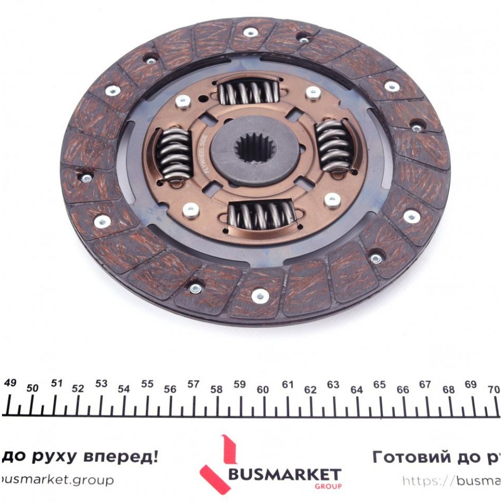 Комплект зчеплення Ford Escort/Fiesta 77-95 (d=190mm) (+вижимний)