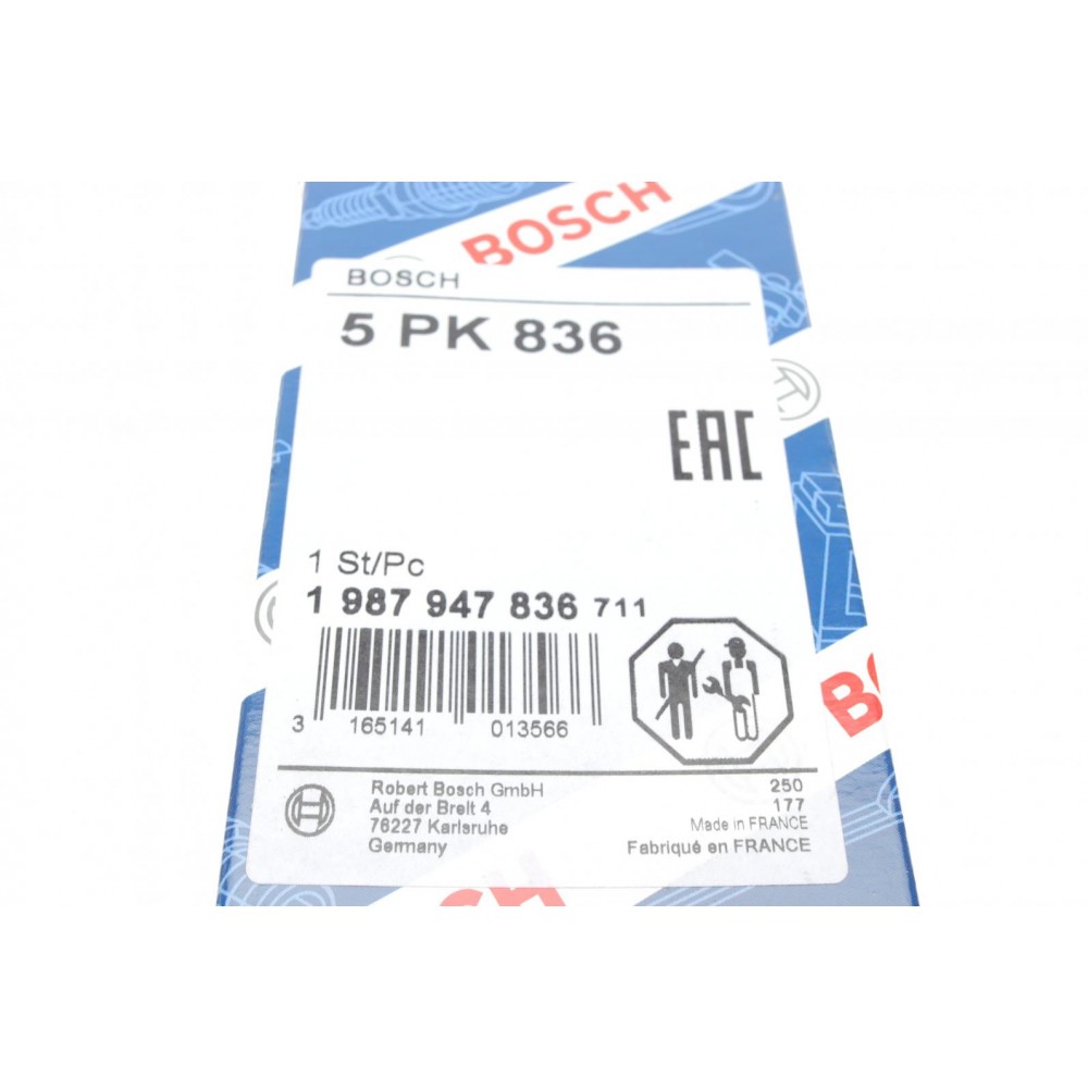 Ремень генератора BMW 3 (E46)/5 (E39) 1.8D/2.0D 98-03 (5PK836)