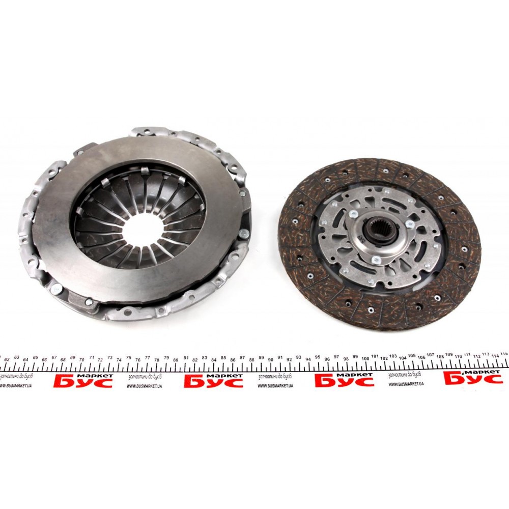 Комплект зчеплення VW Caddy III 2.0TDI 08-15 (d=240mm)