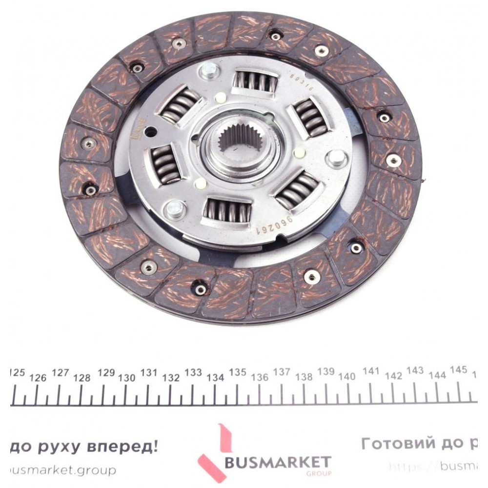 Комплект зчеплення Renault Kangoo 1.2-1.4 (d=180mm) (+вижимний)