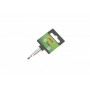 Біта гвинтова плоска SOCKET SLOTTED (SL) (4mm) (хромована)