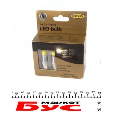 Автолампа W5W 12V 2W W2.1x9.5d 3DLED Technology 270˚ (7000K/200 lm/6x Long life) Ice white (2шт.)