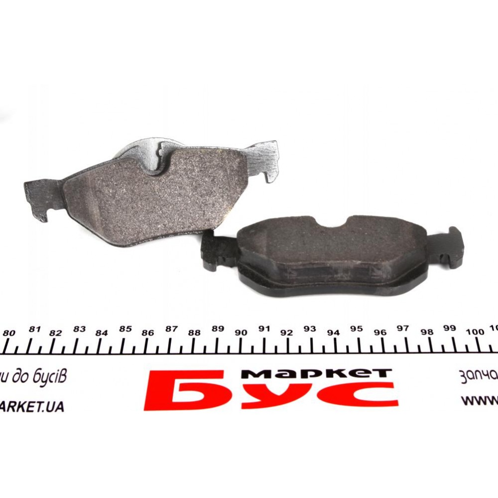 Колодки гальмівні (задні) BMW 1(E81/82/87)/3 (E90-E93)/X1 (E84) 03-13 (Teves) Q+