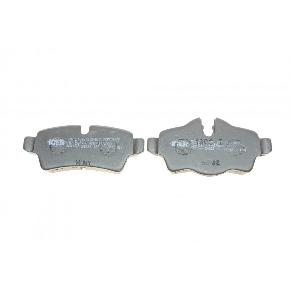 Колодки гальмівні (задні) Mini (R56) 05-14/Clubman (R55) 06-15 (+датчики)
